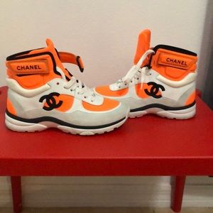 coco chanel gym shoes